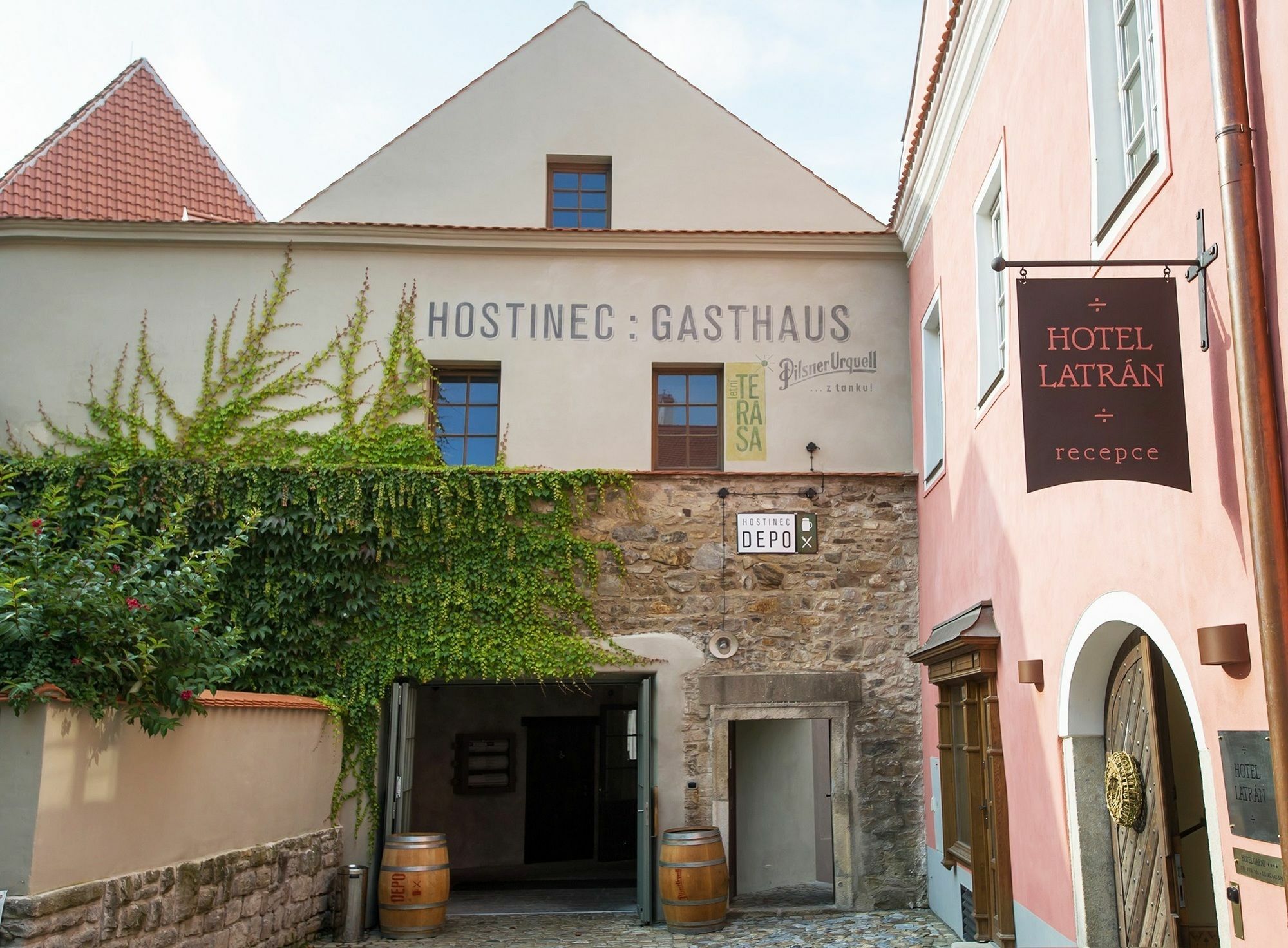 Hotel Latran Český Krumlov Eksteriør bilde